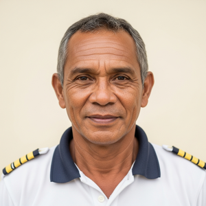 Pascal Renard, Senior Phinisi Captain & Liveaboard Master